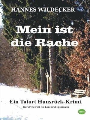 cover image of Mein ist die Rache